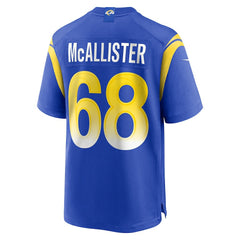 Los Angeles Rams Nike Mike McAllister Home Game Jersey