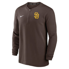San Diego Padres Nike Authentic Collection Game Time Performance Quarter-Zip Top | MLB For sale