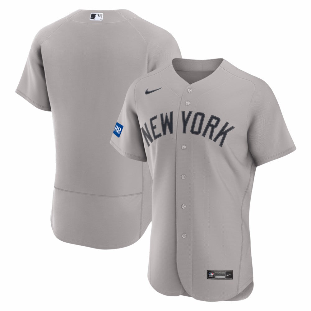 New York Yankees Nike Road Sponsor Patch Authentic Jersey | MLB US