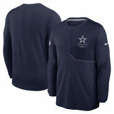 Dallas Cowboys Nike Sideline Coach UV Dri-FIT Long Sleeve Shirt