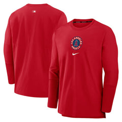 Los Angeles Angels Nike Authentic Collection Player Dri-FIT Lightweight Pullover | MLB Outlet