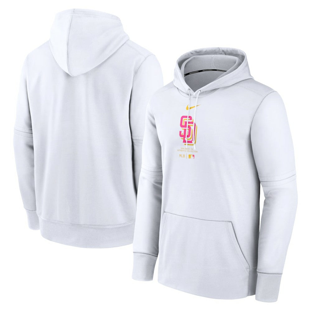 San Diego Padres Nike Authentic Collection City Connect Practice Performance Pullover Hoodie | MLB Online