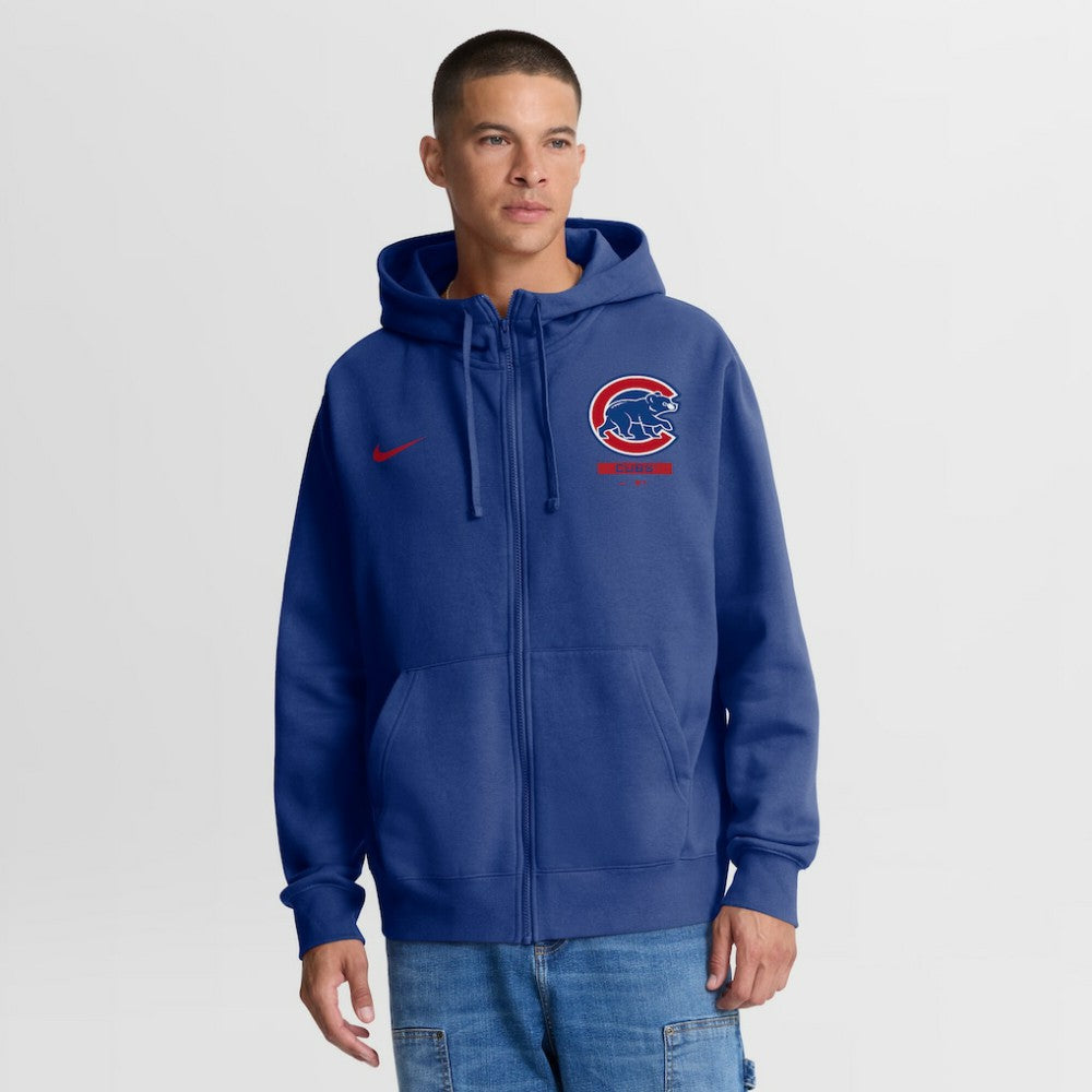 Chicago Cubs Nike Primetime Lockup Full-Zip Hoodie | MLB Discount