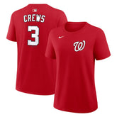 Dylan Crews Washington Nationals Nike Women's Name & Number T-Shirt | MLB US