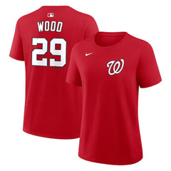 James Wood Washington Nationals Nike Women's Name & Number T-Shirt | MLB On Sale