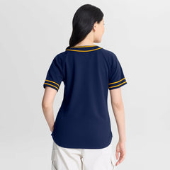 Milwaukee Brewers Fanatics Women's Diva Race Ahead Raglan V-Neck T-Shirt | MLB Discount