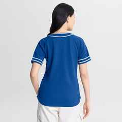Los Angeles Dodgers Fanatics Women's Diva Race Ahead Raglan V-Neck T-Shirt | MLB Discount