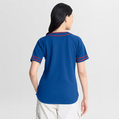 Chicago Cubs Fanatics Women's Diva Race Ahead Raglan V-Neck T-Shirt | MLB Discount