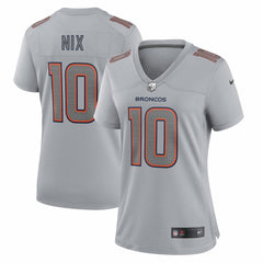Denver Broncos Nike Bo Nix Women's Fashion Atmosphere Fashion Game Jersey