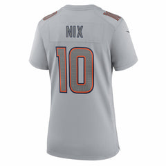 Denver Broncos Nike Bo Nix Women's Fashion Atmosphere Fashion Game Jersey