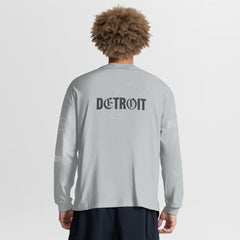 Detroit Lions Fanatics Oversized Type Play Long Sleeve T-Shirt