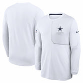 Dallas Cowboys Nike Sideline Coach UV Dri-FIT Long Sleeve Shirt