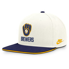 Milwaukee Brewers Nike Cooperstown Pro Dri-FIT Snapback Hat | MLB Online