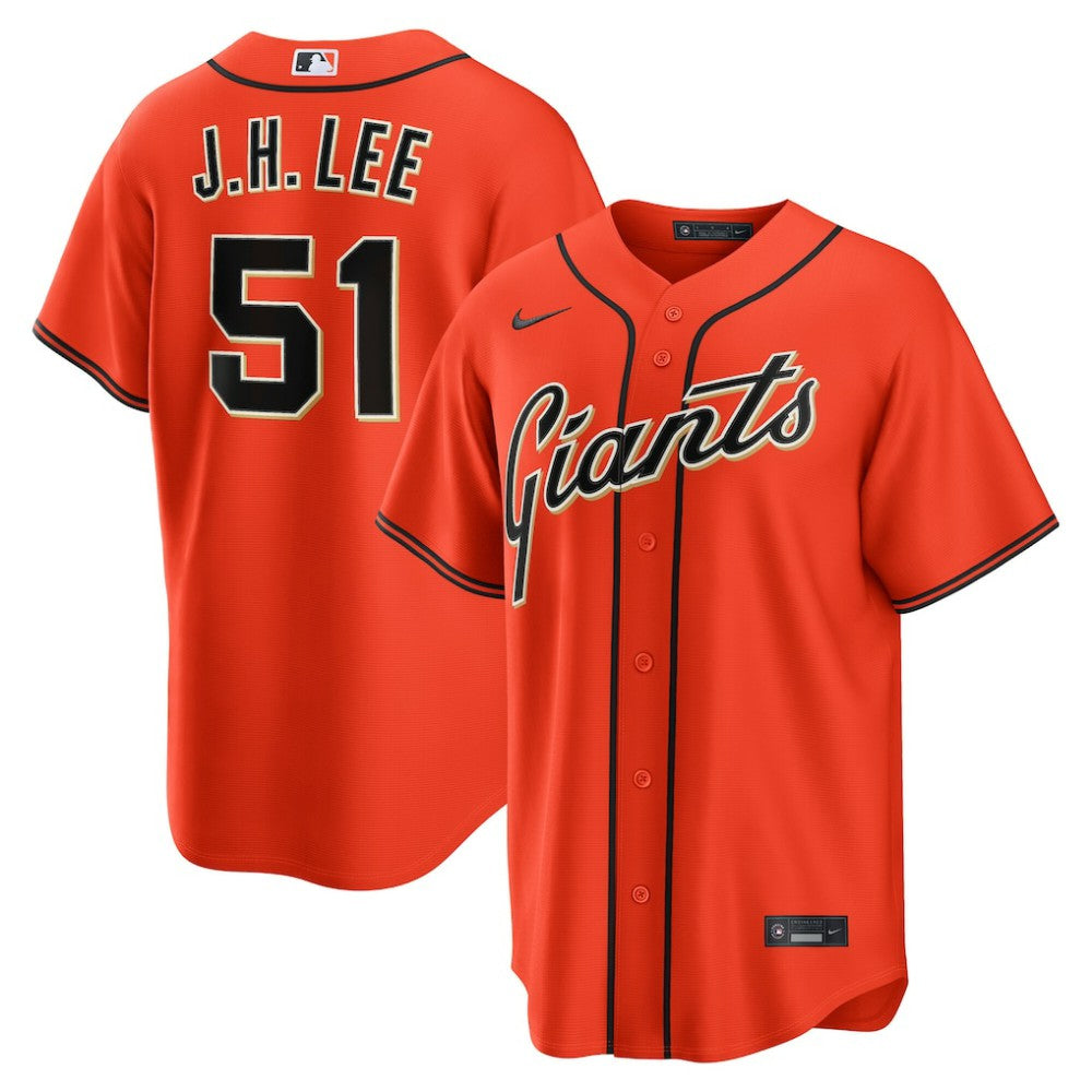 Jung Hoo Lee San Francisco Giants Nike Alternate Replica Jersey | MLB US