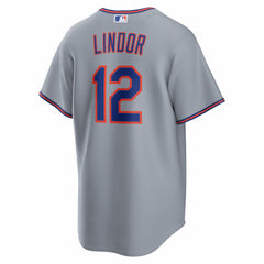 Francisco Lindor New York Mets Nike Road Replica Jersey | MLB Outlet