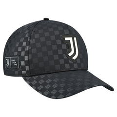 Juventus Checkmate A-Frame Adjustable Hat Black - Fanatics