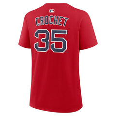 Garrett Crochet Boston Red Sox Nike Women's Name & Number T-Shirt | MLB On Sale