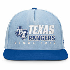 Texas Rangers Fanatics Twinbill Snapback Hat | MLB New