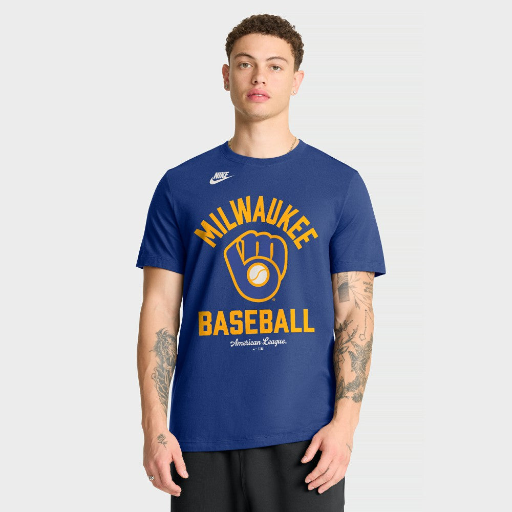 Milwaukee Brewers Nike Cooperstown Collection T-Shirt | MLB Shop
