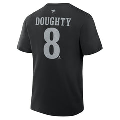 Drew Doughty Los Angeles Kings Fanatics Authentic Stack Name & Number T-Shirt Outlet