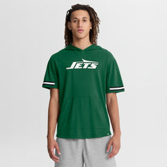 New York Jets Fanatics Optimal Play Short Sleeve Hooded T-Shirt