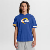 Los Angeles Rams Fanatics Optimal Play Short Sleeve Hooded T-Shirt