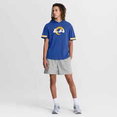 Los Angeles Rams Fanatics Optimal Play Short Sleeve Hooded T-Shirt