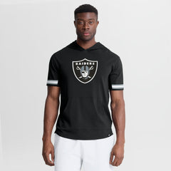 Las Vegas Raiders Fanatics Optimal Play Short Sleeve Hooded T-Shirt