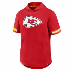 Kansas City Chiefs Fanatics Optimal Play Short Sleeve Hooded T-Shirt