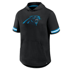 Carolina Panthers Fanatics Optimal Play Short Sleeve Hooded T-Shirt