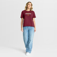 Washington Commanders Fanatics Women's Fade Legacy T-Shirt