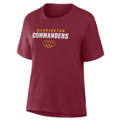 Washington Commanders Fanatics Women's Fade Legacy T-Shirt