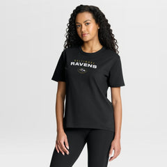 Baltimore Ravens Fanatics Women's Fade Legacy T-Shirt