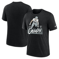 Las Vegas Raiders Nike Maxx Crosby Player Graphic T-Shirt