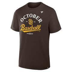 San Diego Padres Fanatics 2025 MLB Postseason Locker Room T-Shirt | MLB New