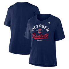 Cleveland Guardians Women's 2025 MLB Postseason Locker Room T-Shirt | MLB Outlet