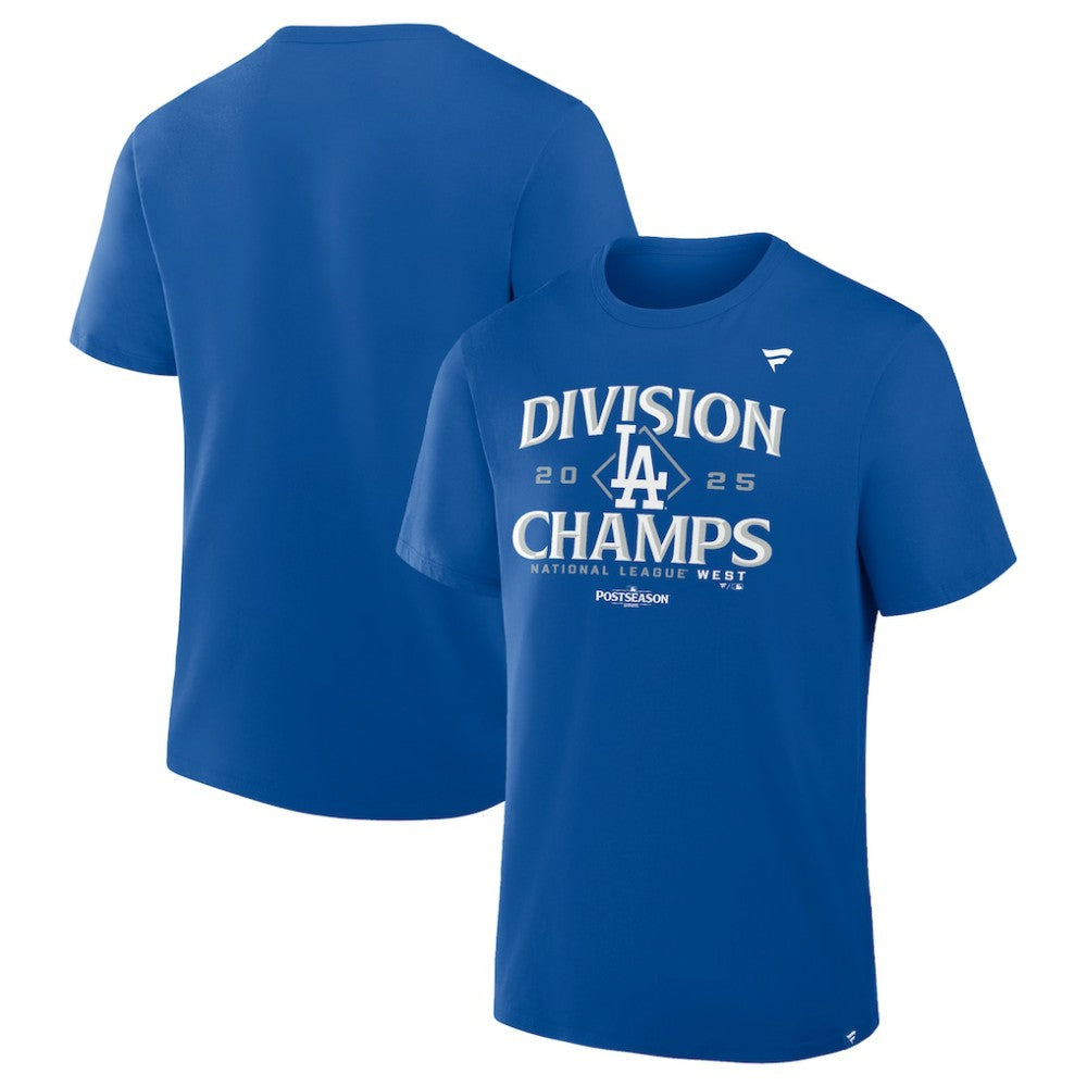 Los Angeles Dodgers Fanatics 2025 NL West Division Champions Locker Room T-Shirt | MLB On Sale