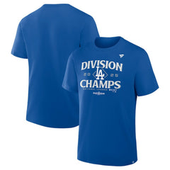 Los Angeles Dodgers Fanatics 2025 NL West Division Champions Locker Room T-Shirt | MLB On Sale
