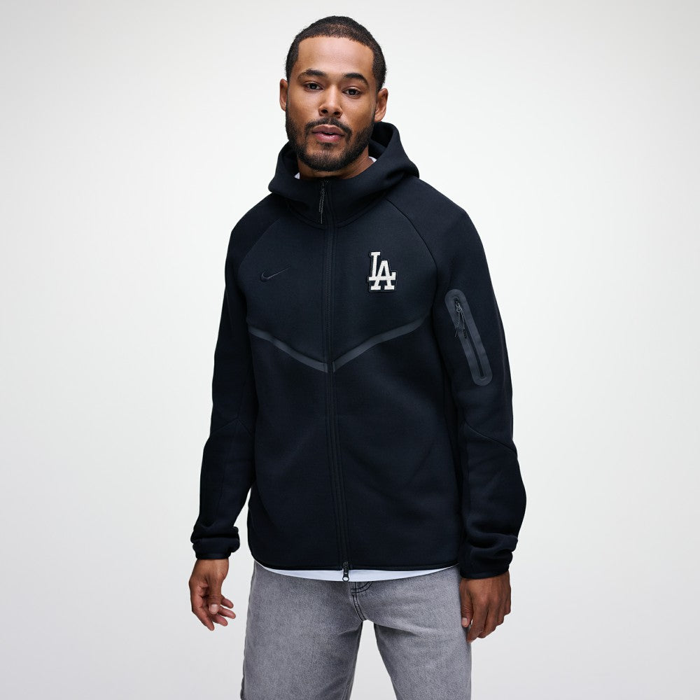 Los Angeles Dodgers Nike Tech Fleece Raglan Full-Zip Windrunner Hoodie | MLB Near me