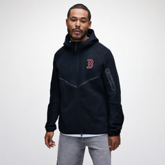 Boston Red Sox Nike Tech Fleece Raglan Full-Zip Windrunner Hoodie | MLB On Sale