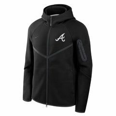 Atlanta Braves Nike Tech Fleece Raglan Full-Zip Windrunner Hoodie | MLB For sale