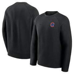 Chicago Cubs Nike Tech Fleece Raglan Sweatshirt | MLB Shop