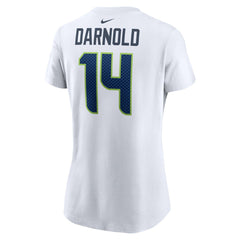 Seattle Seahawks Nike Sam Darnold Women's Player Name & Number T-Shirt