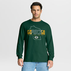 Green Bay Packers Fanatics Homeward Bound Long Sleeve T-Shirt
