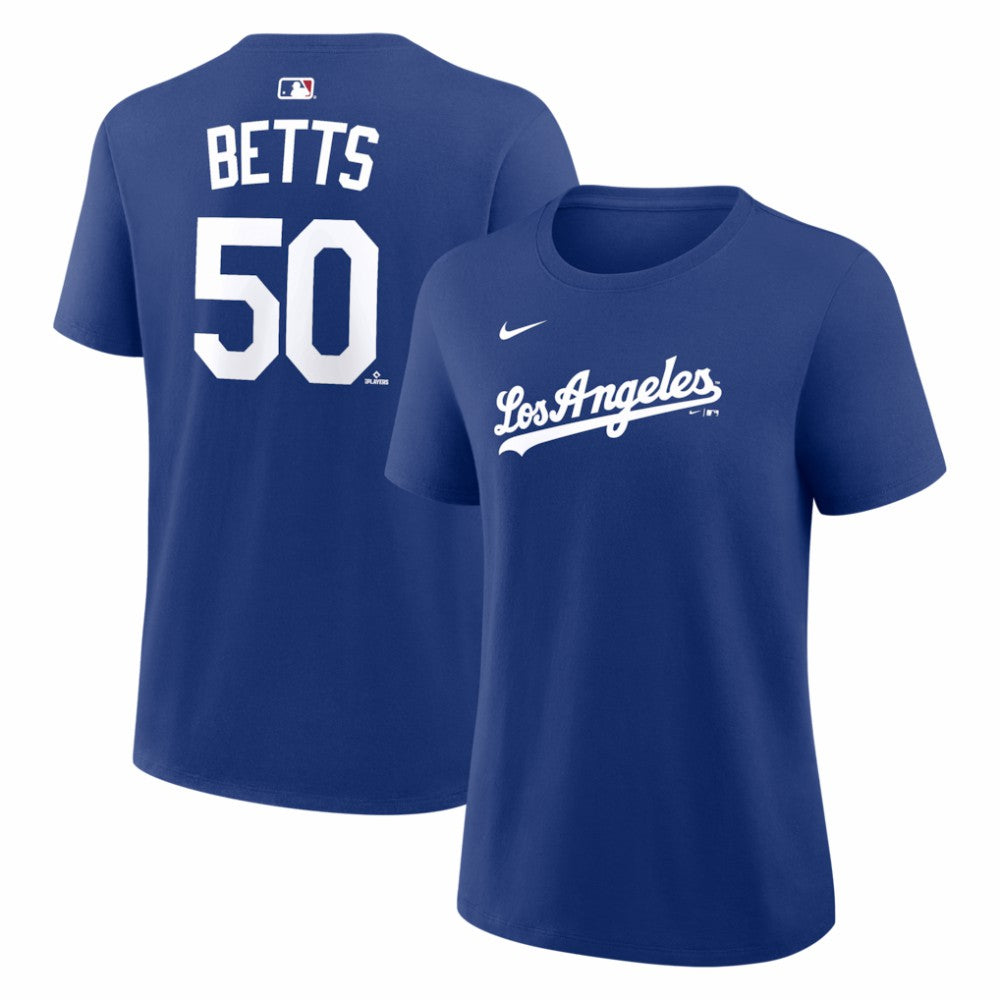 Mookie Betts Los Angeles Dodgers Nike Women's Alternate Name & Number T-Shirt | MLB Discount
