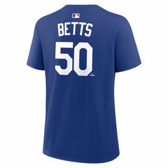 Mookie Betts Los Angeles Dodgers Nike Women's Alternate Name & Number T-Shirt | MLB Discount