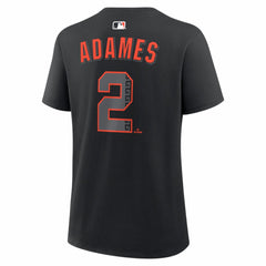 Willy Adames San Francisco Giants Nike Women's Alternate Name & Number T-Shirt | MLB Near me