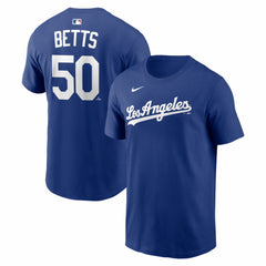 Mookie Betts Los Angeles Dodgers Nike Alternate Name & Number T-Shirt | MLB Sale