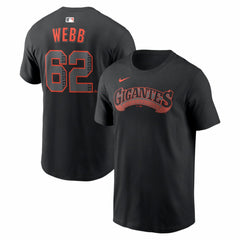 Logan Webb San Francisco Giants Nike Alternate Name & Number T-Shirt | MLB Shop