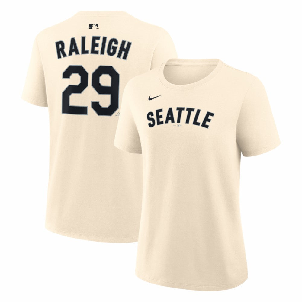 Cal Raleigh Seattle Mariners Nike Women's Name & Number T-Shirt | MLB Discount